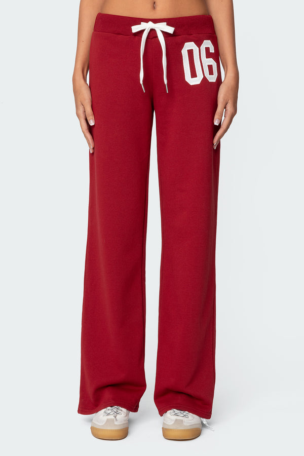 Edikted 06 Sweatpants Burgundy