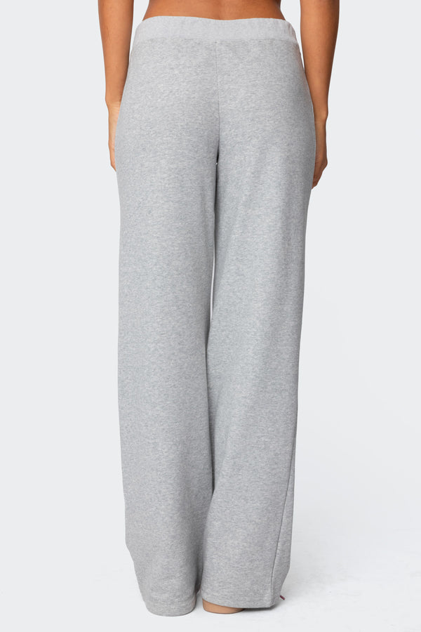 Edikted 06 Sweatpants Gray Melange
