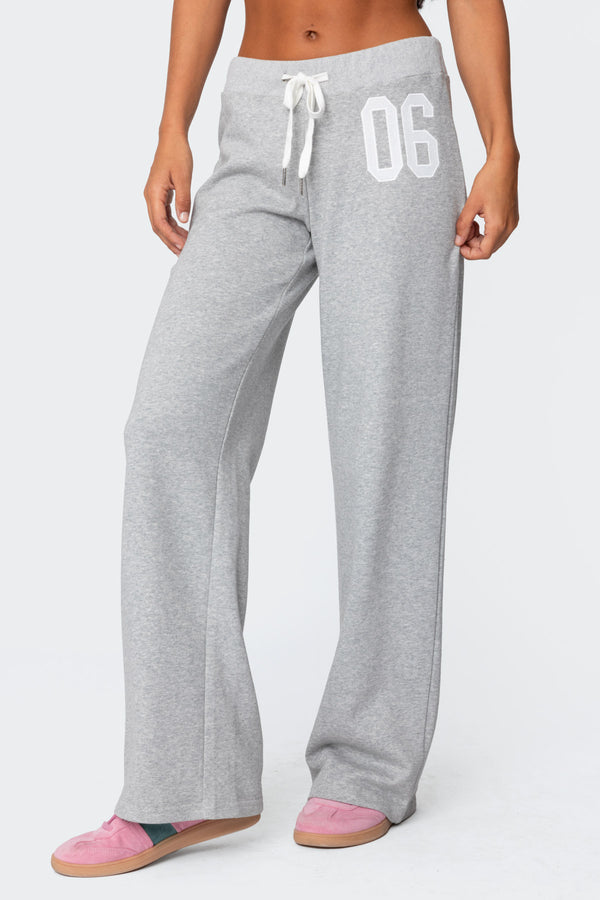 Edikted 06 Sweatpants Gray Melange