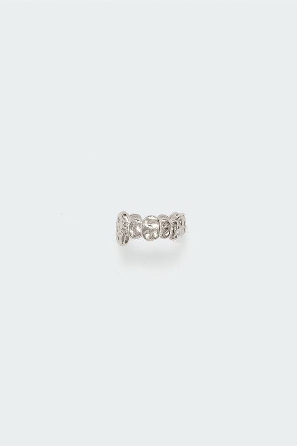 Edikted Abstract Ring Silver