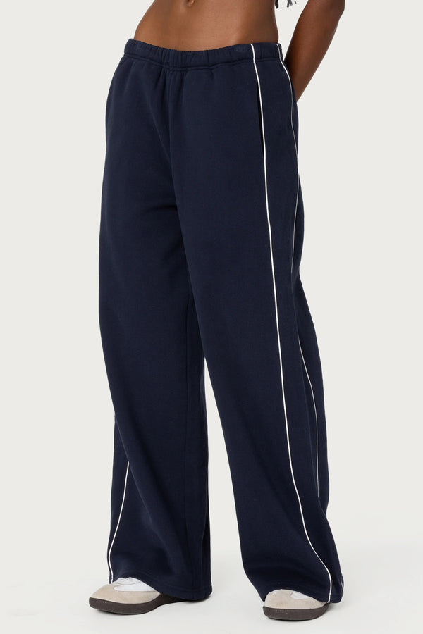 Edikted Autumn Sweatpants Navy