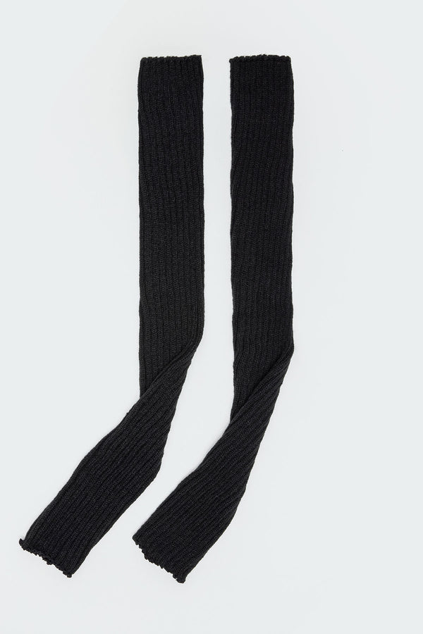 Edikted Baby It'S Cold Leg Warmers Black