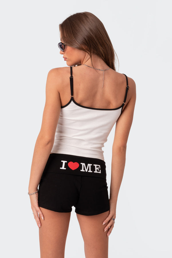 Edikted Back 2 Basics Tank Top White