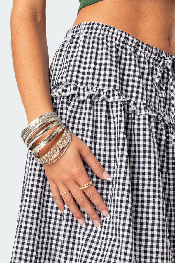 edikted Bangle Bracelet Pack silver