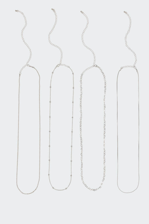 Edikted Belly Chain Variety Pack Silver