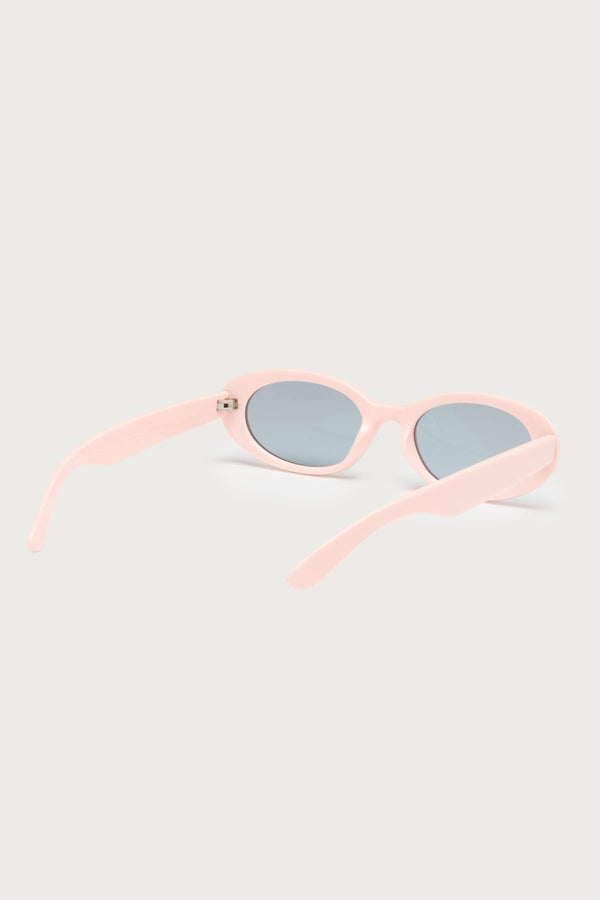 Edikted Birdey Round Sunglasses Pink