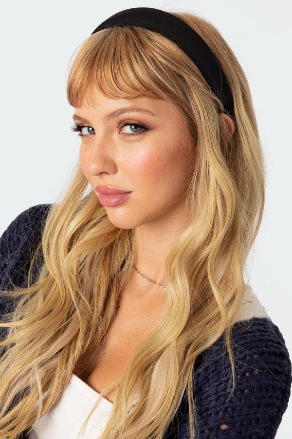 edikted Blair Padded Headband black