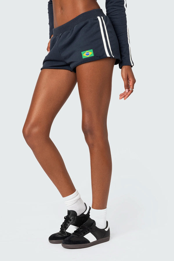 Edikted Brasil Shorts Navy