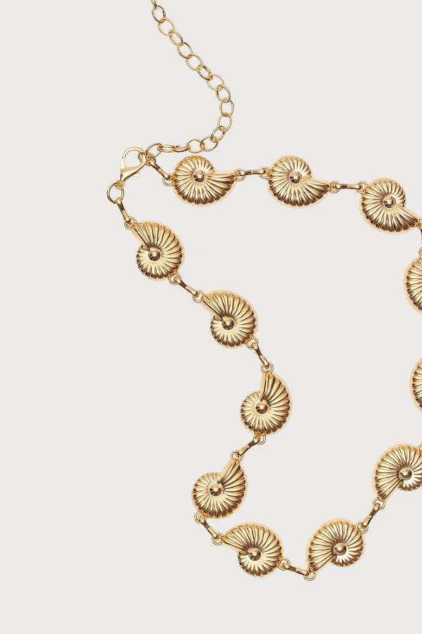 Edikted Coastal Chain Belt Gold