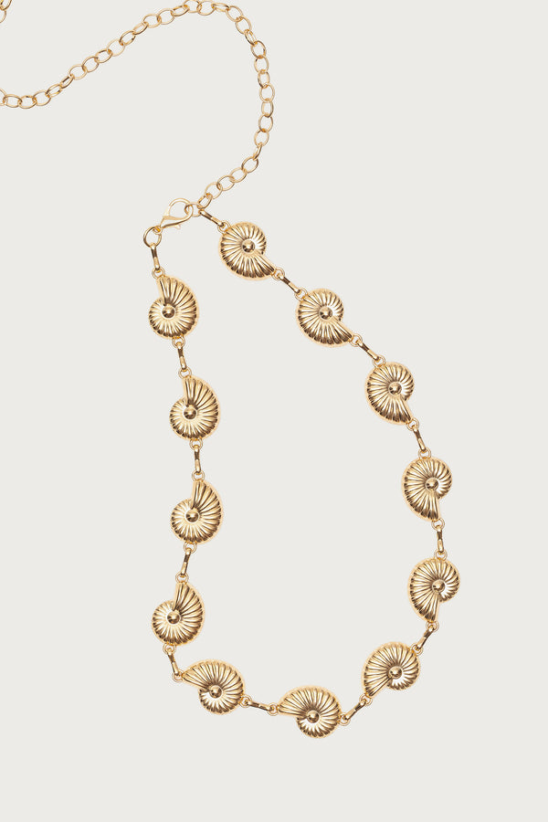 Edikted Coastal Chain Belt Gold