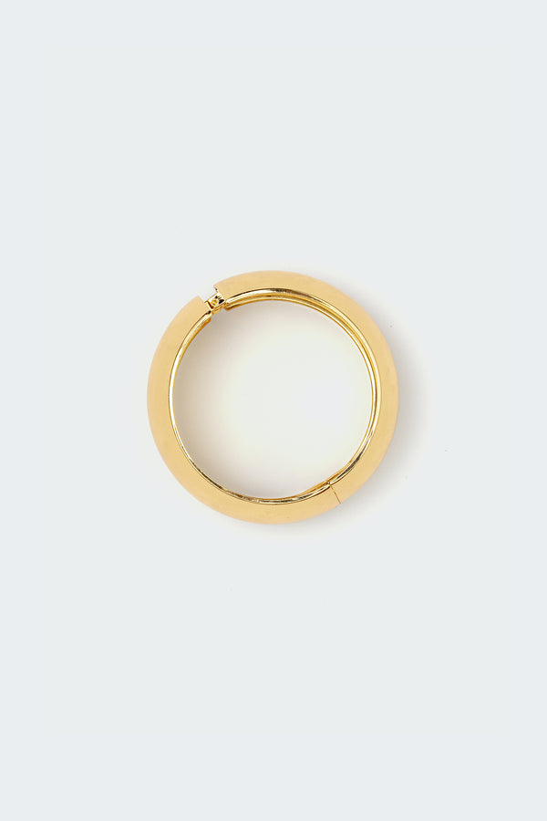 Edikted Curved Chunky Cuff Bracelet Gold