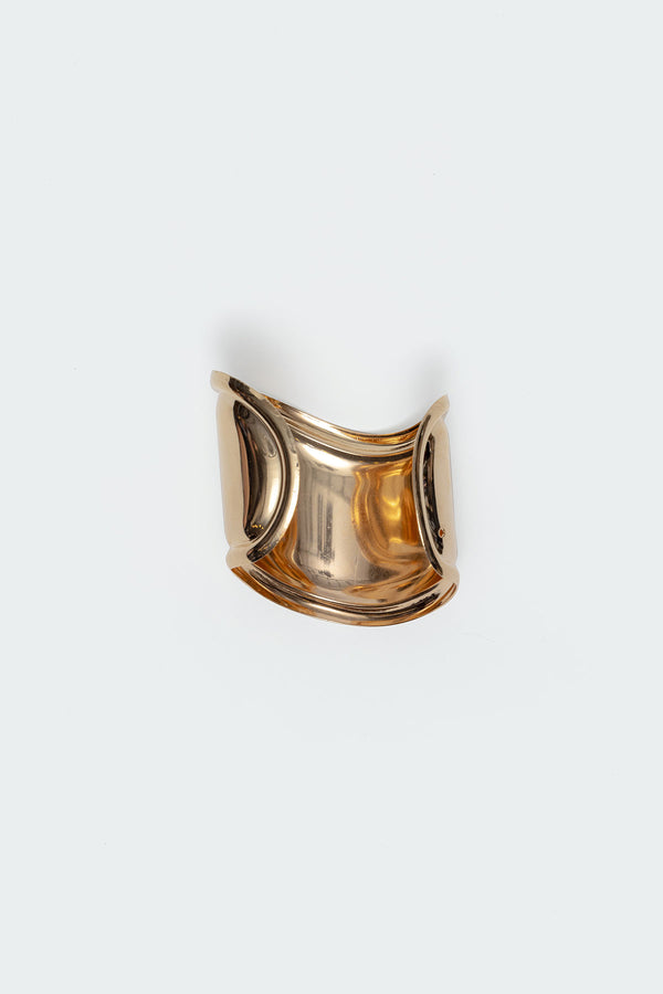 Edikted Curvy Arm Cuff Gold