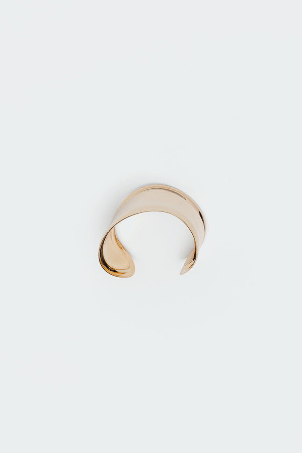 Edikted Curvy Arm Cuff Gold
