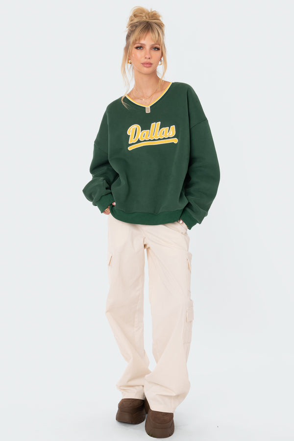 Edikted Dallas Sweatshirt Green