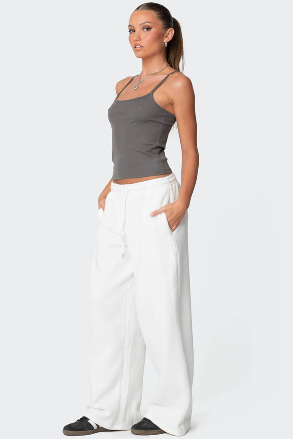 Edikted Deanna Tank Top Gray