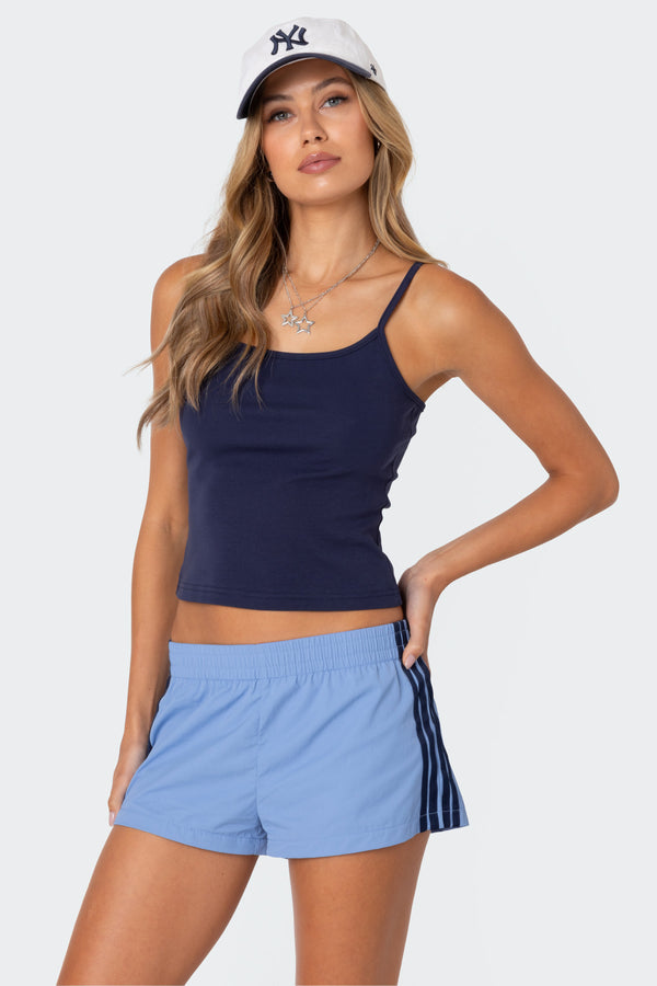 Edikted Deanna Tank Top Navy