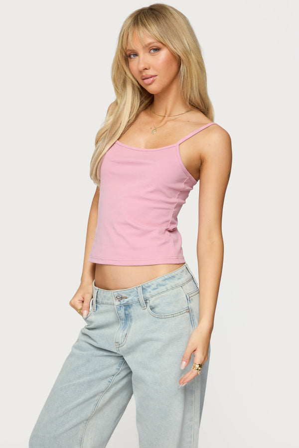 Edikted Deanna Tank Top Pink