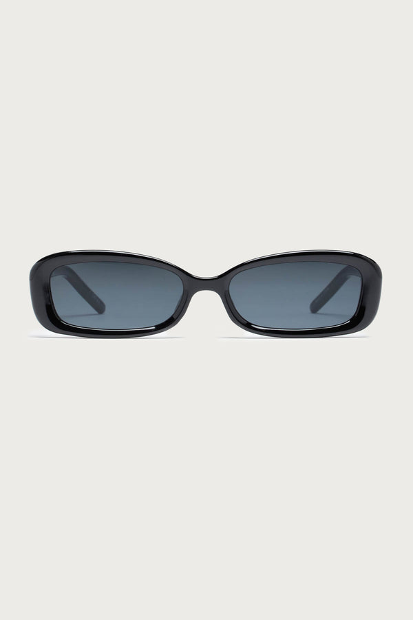 Edikted Demie Square Sunglasses Black