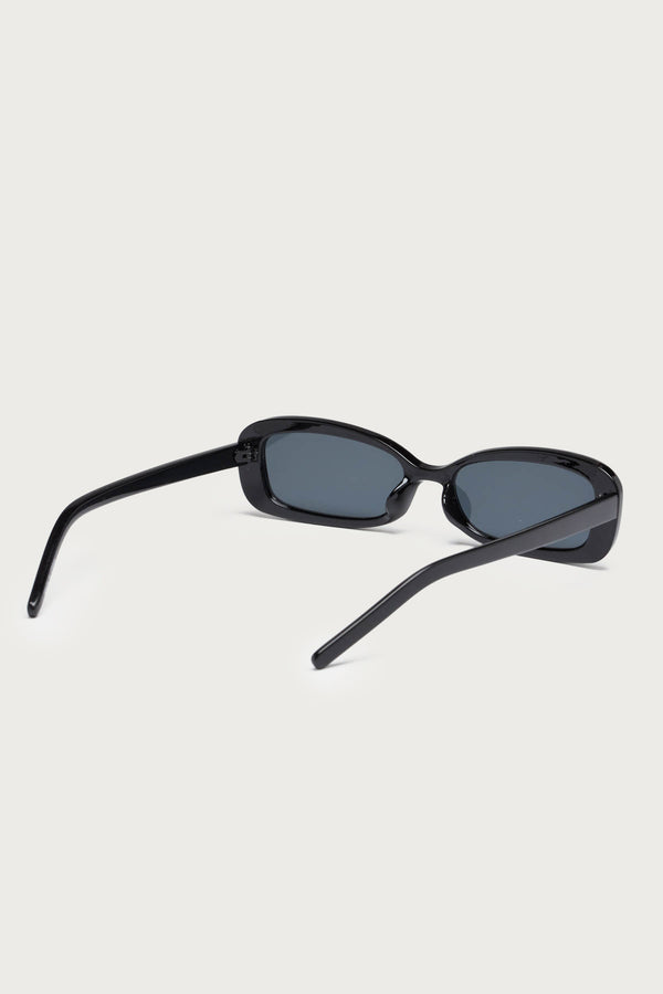 Edikted Demie Square Sunglasses Black