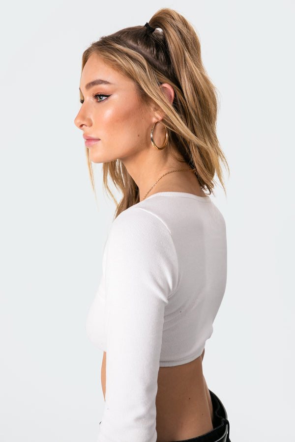 Edikted Diva Hoop Earrings Gold