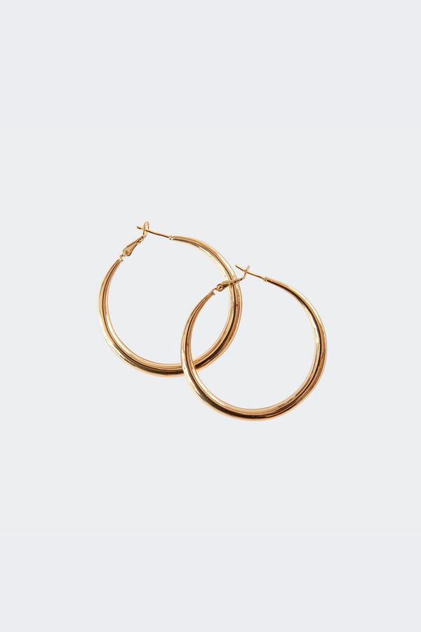 edikted Diva Hoop Earrings gold
