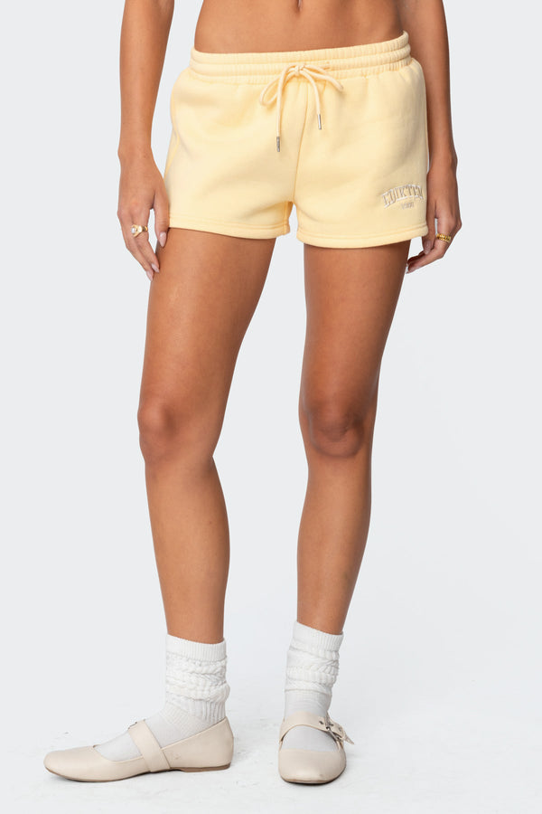 Edikted Edikted Girl Shorts Yellow
