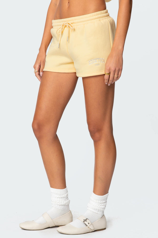Edikted Edikted Girl Shorts Yellow
