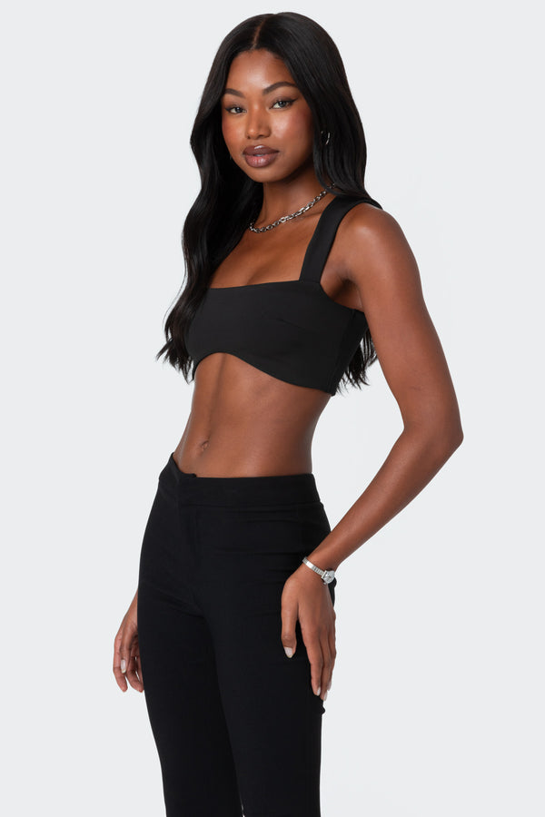 Edikted Elena Bra Top Black