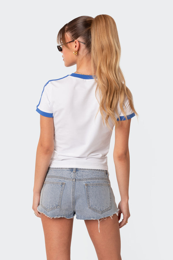 Edikted England T-Shirt White