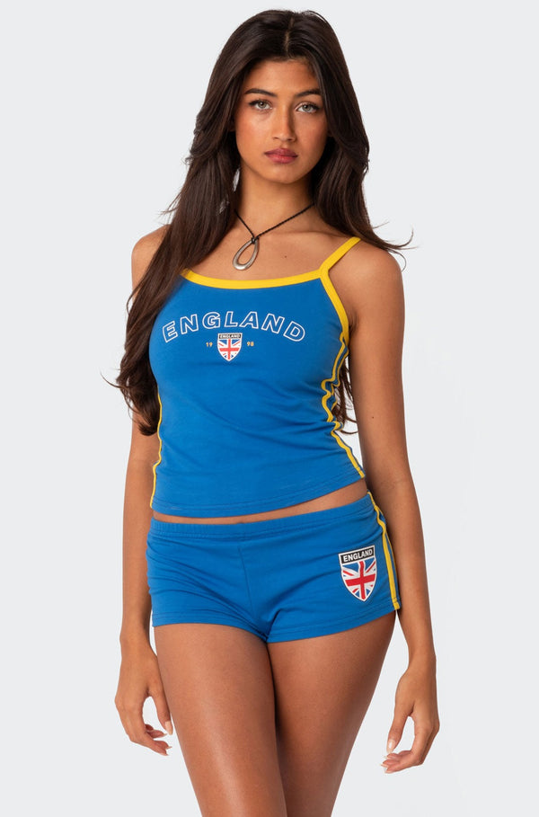 edikted England Tank Top blue