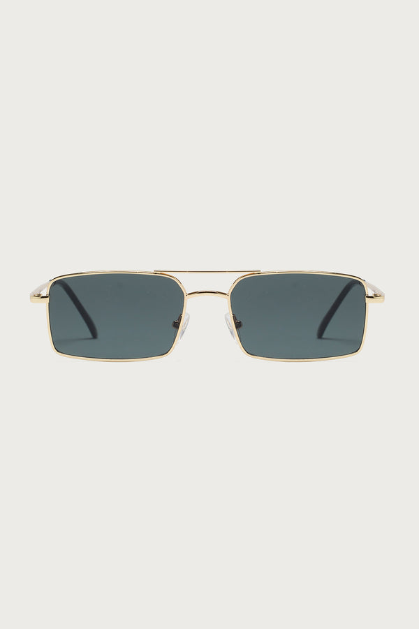 Edikted Felicia Square Sunglasses Gold