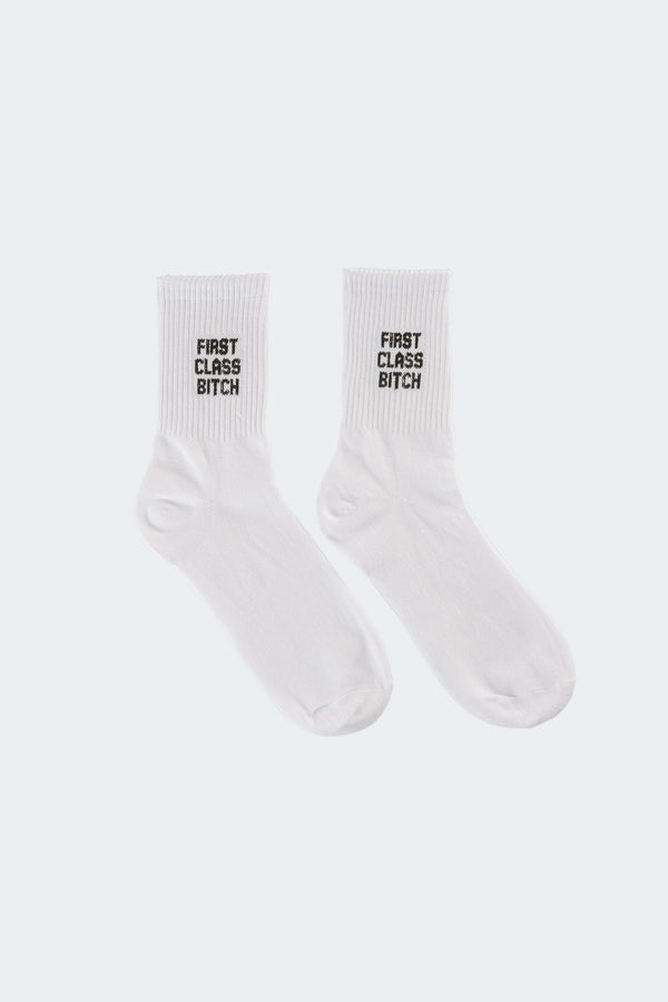 edikted First Class Socks white