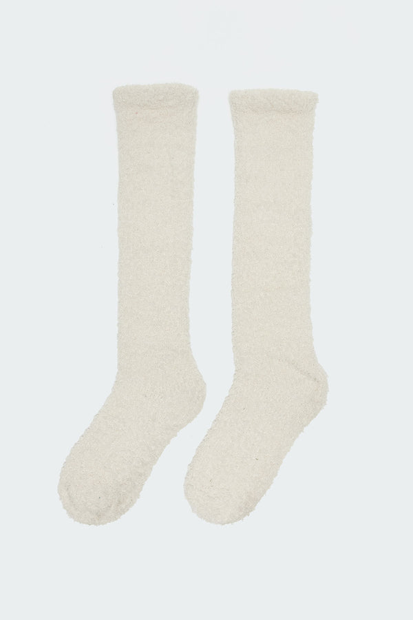 Edikted Fluffy Socks Cream