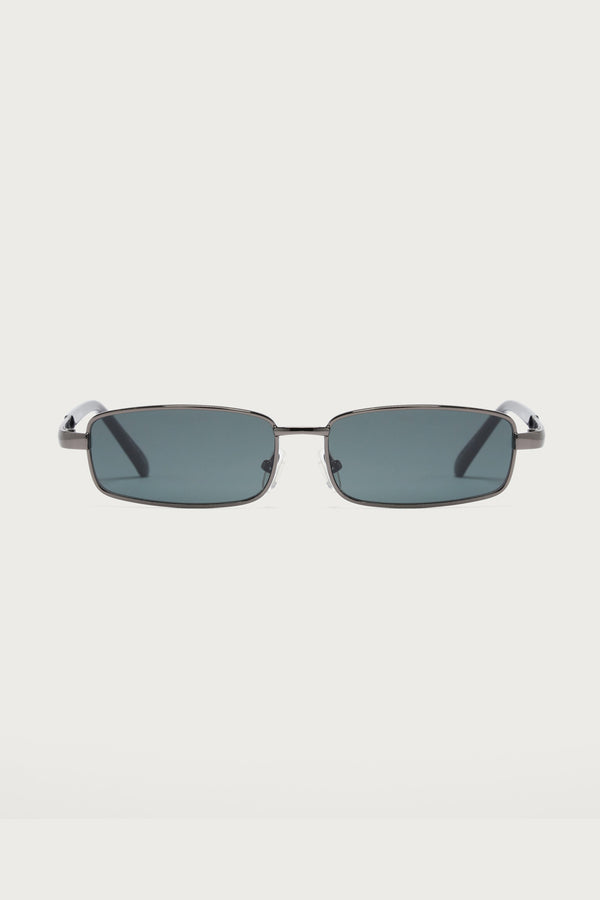 Edikted Galvin Rectangle Sunglasses Black