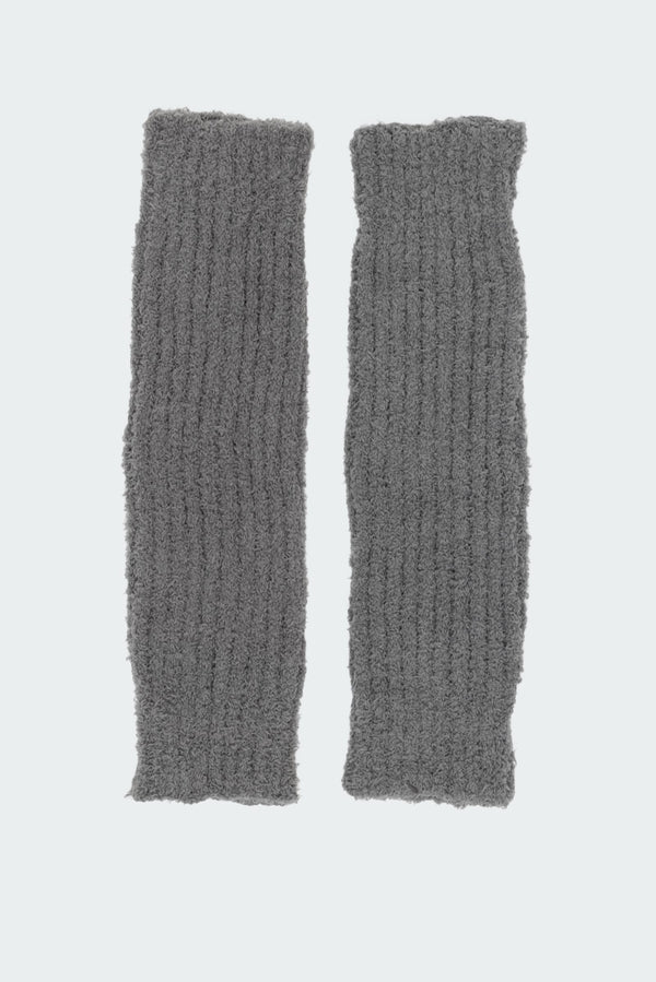 Edikted Get Cozy Leg Warmers Gray