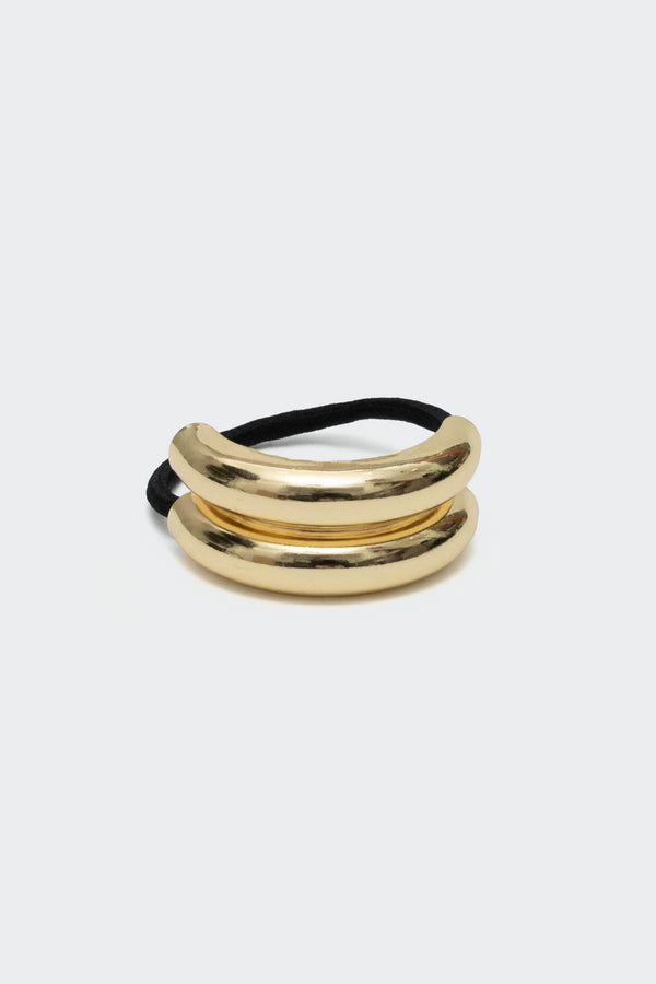 Edikted Gold Cuff Hair Tie Gold