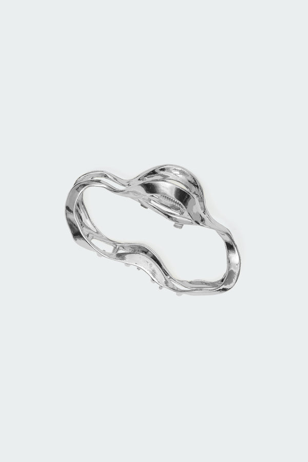 Edikted Golden Glow Claw Clip Silver