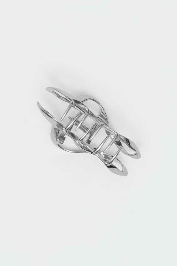 Edikted Golden Glow Claw Clip Silver