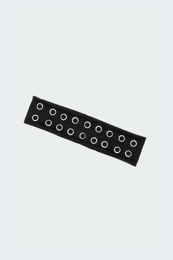 Edikted Grommet Headband Black