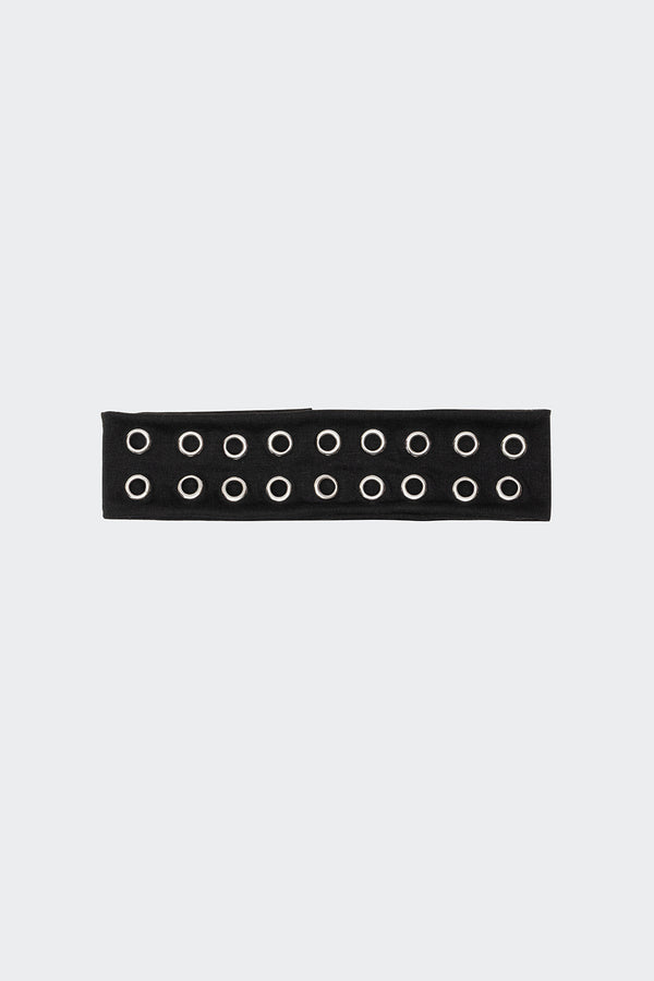 Edikted Grommet Headband Black