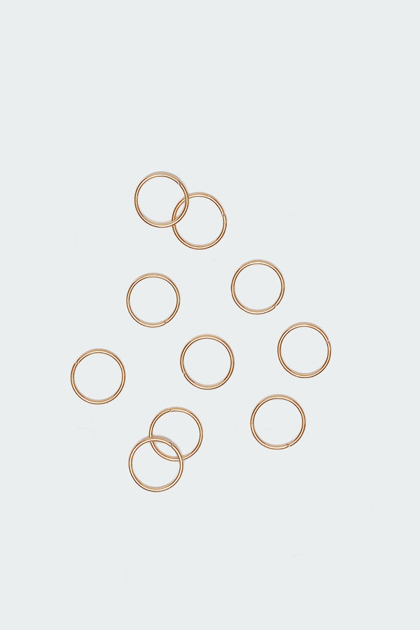 edikted Hair Ring Set gold
