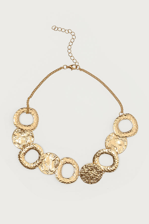 Edikted Icon Chunky Chain Necklace Gold
