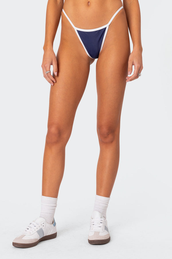 Edikted International Girl Bikini Bottom Navy