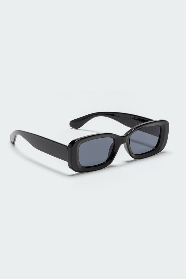 Edikted Jackson Square Sunglasses Black