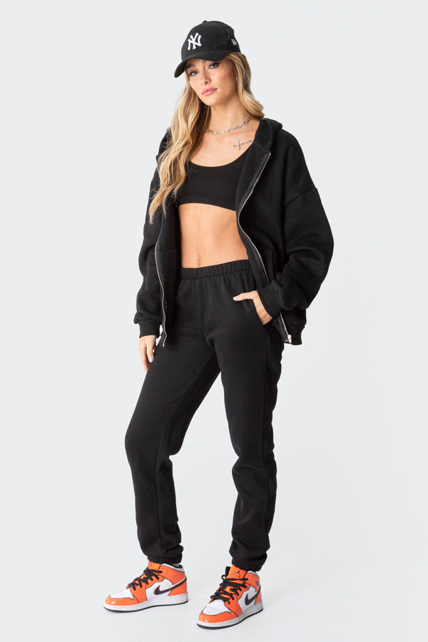 Edikted Joni Sweatpants Black