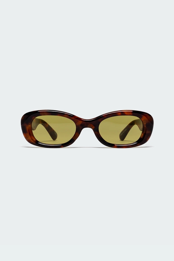Edikted Juna Square Sunglasses Tortoise