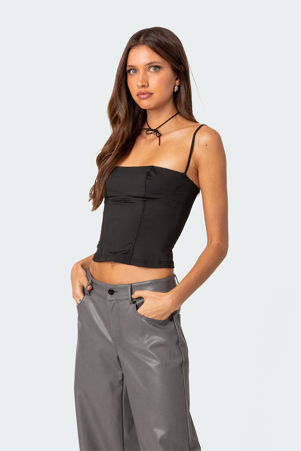 Edikted Juno Corset Black