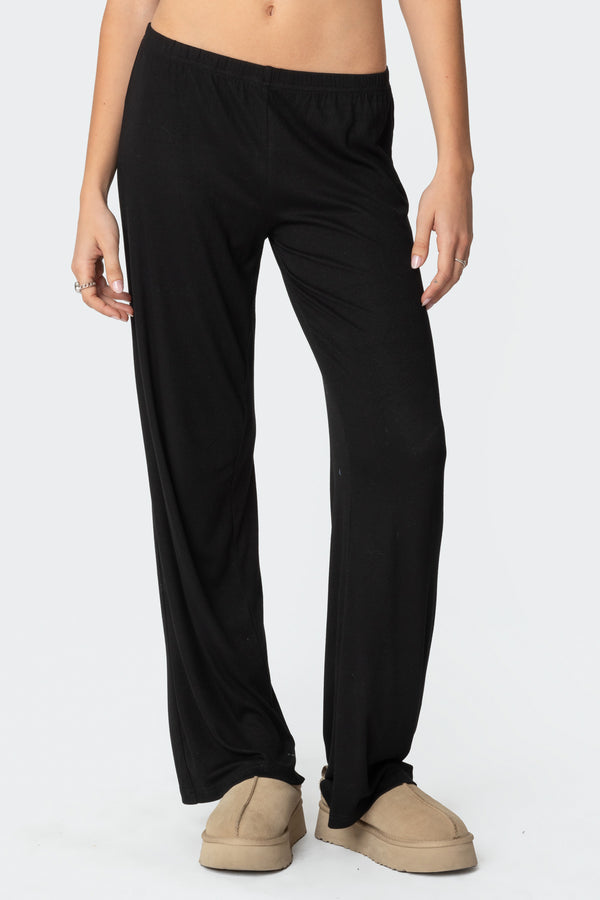 Edikted Justina Pants Black