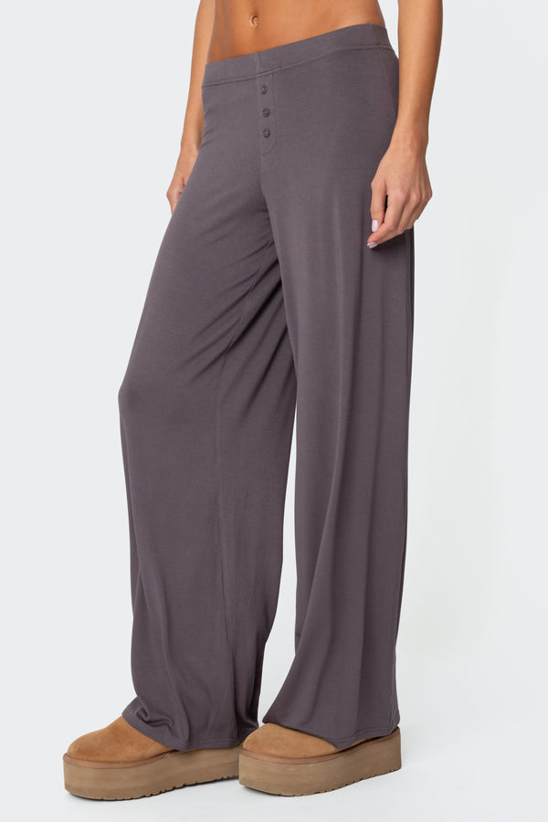 Edikted Kait Pants Gray