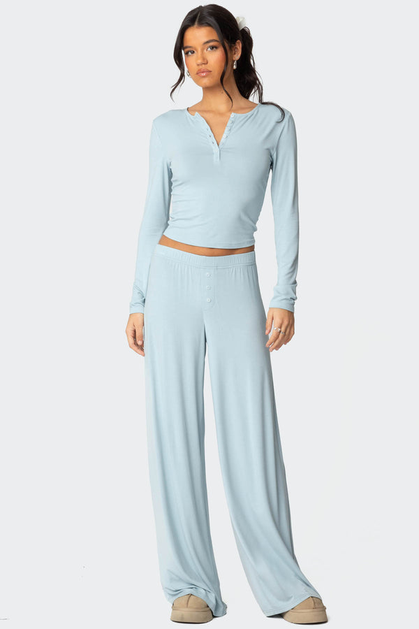 edikted Kait Pants light blue